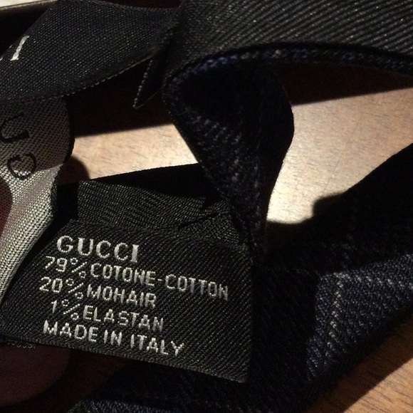 NWT $165 GUCCI MEN'S BOW TIE  COMES WITH BOX - Picture 4 of 8